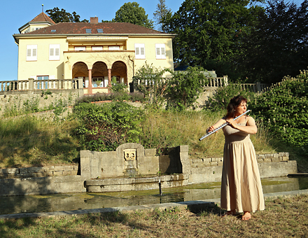 Myriam Hidber-Dickinson, Flötistin